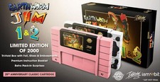 Iam8bit Earthworm Jim 1+2 25th Anniversary Edition SNES 