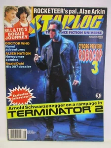 Starlog 169 August 1991 Terminator 2 Arnold Schwarzenegger Doctor Who Robocop 3 - Picture 1 of 4