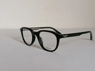 POLICE VPLF77-0700 Designer Glasses Eyeglasses Frames Shiny Black - Image 1 of 4