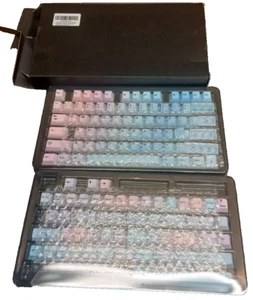 Gradient Purple Keycaps 125 Keys Cherry Profile Blue pink purple NEW PBX - Picture 1 of 3