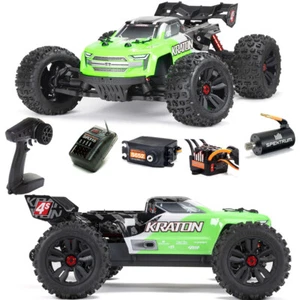 ARRMA ARA4408V2T4 1/10 KRATON 4X4 4S V2 BLX Speed Monster Truck RTR Green - Picture 1 of 12