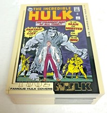 2003 Famous Hulk Covers Trading Cards Complete Set 1-45 Upper Deck