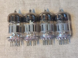 4 pcs. 6N23P Voskhod (Rocket) 1969-70' DSG, Double Triode = E88CC / 6DJ8 / 6922 - Picture 1 of 4