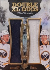 Jack Eichel/Sam Reinhart Double Xl Duos Materials Spx 2016-17 #XD-RE 54/99