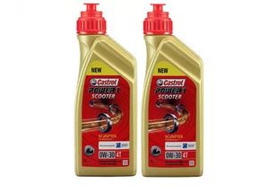 2 LITRI OLIO MOTORE CASTROL POWER RS SCOOTER 0W30 4T RACCOMANDATO PIAGGIO - Foto 1 di 1