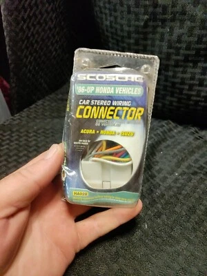 Scosche HA028 Honda Acura Isuzu 1986-2011 Stereo Connector Do It Yourself - Image 1 of 3
