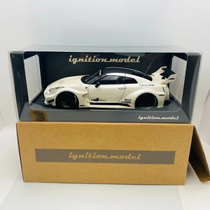 encendido modelo 1/18 lb-Silueta FUNCIONA GT Nissan 35GT-RR Blanco IG2352 - Imagen 1 de 15
