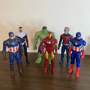Marvel Avengers Action Figures Set of 6 - Picture 1 of 8