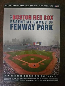 Boston Red Sox Essential Games of Fenway Park DVD x6 steelbook NEAR MINT discs - Imagen 1 de 5