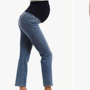 Mavi Clare Maternity Straight Leg Jeans Size 29/28 Durable Fit Light Wash - Picture 1 of 13