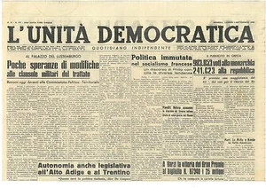 DIE DEMOKRATISCHE EINHEIT 2. SEPTEMBER 1946 - Bild 1 von 1