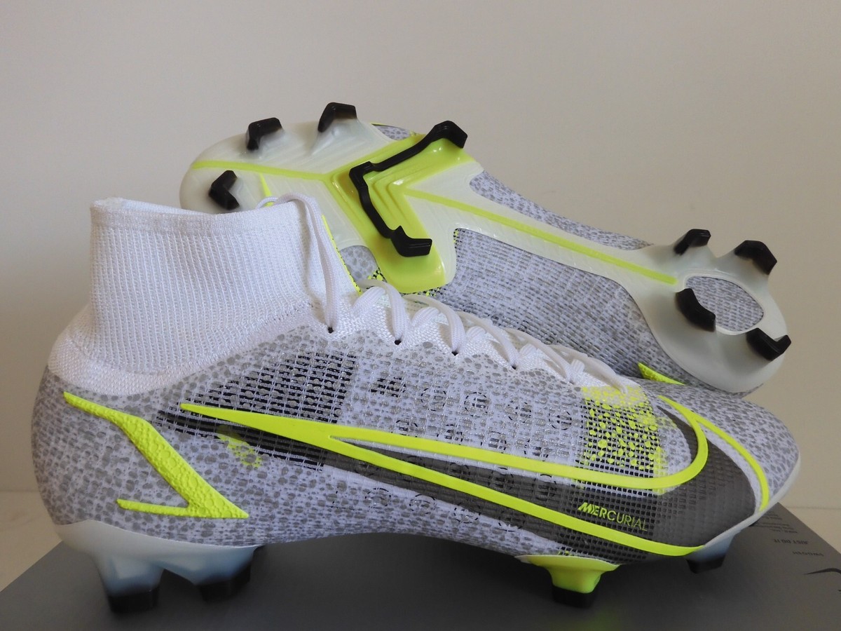 Nike Mercurial Superfly 8 Elite FG White Volt for Sale Nike Mercurial Superfly 8 Elite FG White Volt for Sale