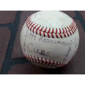 1994 Kissimmee Cubs Team Signed Baseball Minor League Vintage - Imagen 1 de 6