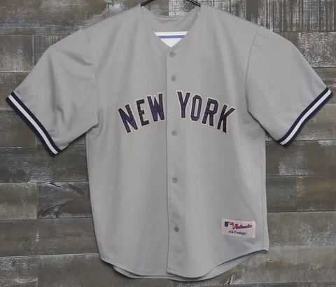 New York Yankees Away Jersey Robinson Cano #24 Authentic Collection Majestic Cover