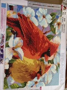Diamante Arte Cardenal Pareja Flores (40 por 30 cm) - Imagen 1 de 11