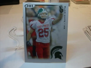 2010 SAGE HIT Football #10 - Blair White - Michigan State Spartans 10-161 - Picture 1 of 2