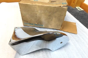 NOS OEM GM 1967 Oldsmobile Delta 88, front bumper corner end cap extension - Picture 1 of 9