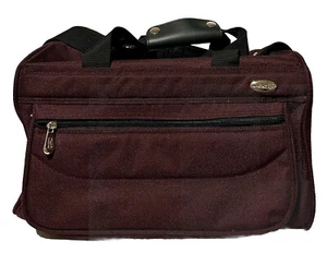 Pierre Cardin Purple Duffle Travel Weekend Overnight Carry on Bag - Picture 1 of 14