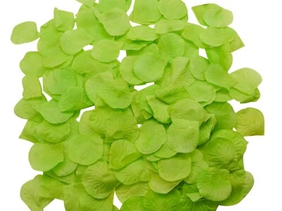 1200 Piezas Artificial Imitación Seda Rosa Flor Pétalo Decoración Boda Foto 1 de 2