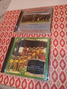 Mariachi Vargas De Tecatitlan 2 Cds Originales Musica Mexicana Ranchero Mariachi - Picture 1 of 6