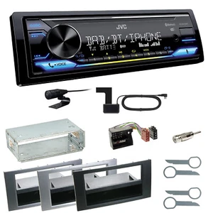 JVC KD-X472DBT DAB+ Bluetooth FLAC Einbauset für Ford Focus C-Max Fiesta Transit - Bild 1 von 1