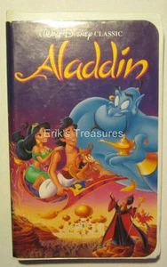 Walt Disney Aladdin Black Diamond The Classics VHS OPENED RARE! - Picture 1 of 11
