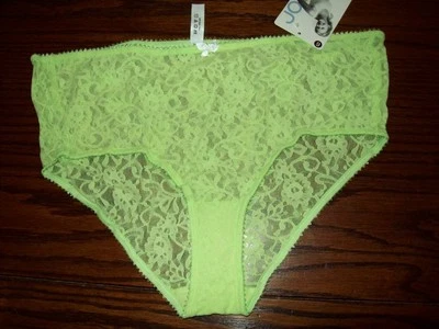 NUEVO CON ETIQUETAS BRAGAS HIPSTER JOCKEY nylon encaje tiro bajo 2037 lima 5/s 6/m  Foto 1 de 2
