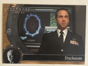Tarjeta coleccionable Stargate SG1 Richard Dean Anderson #52 divulgación - Imagen 1 de 2