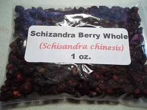 1 oz. Schizandra Berry Whole (Schisandra chinesis) - Imagen 1 de 1