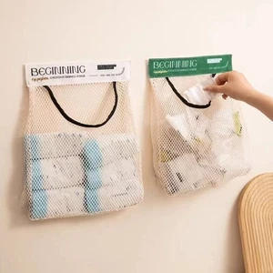 Polyester Kitchen Hanging Mesh Bag Reusable Net Pocket - Picture 1 of 9