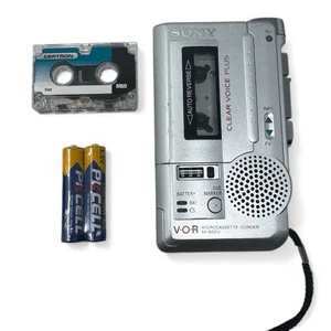 Sony M-850V Microcassette Dictaphone Voice Handheld Recorder. w/ Auto Reverse - Picture 1 of 5