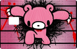 Gloomy Bear Debit / Credit Card Skin Sticker Decal - Picture 1 of 1