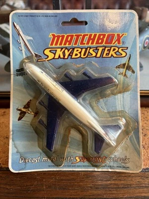 Matchbox Boeing 747- Sky-Busters SB-10 British Airways. Brand New On Card - Image 1 of 3