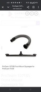 ProTeam 107185 Front Mount Squeegee for ProGuard 15/20 - Picture 1 of 6
