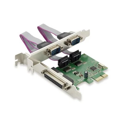 Conceptronic CONTROLLER SPC01G 1+2 PORTE SCHEDA A INNESTO SERIALE/PARALLELA PCIE - Immagine 1 di 4