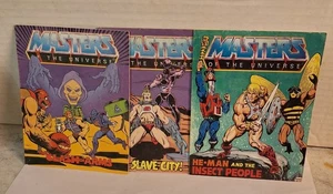 Masters of the Universe Mini Comics 1982 Set of 3 - Picture 1 of 4