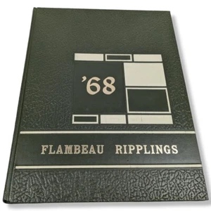 1968 Flambeau Yearbook Ladysmith WI High School Annual Vintage - Picture 1 of 6