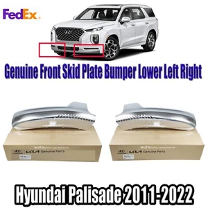 Genuine Front Skid Plate Bumper Lower Left Right For Palisade Calligraphy 21-22 - Picture 1 of 11
