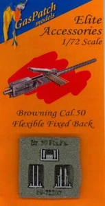 GasPatch Modelle 1/72 0,50 BRÄUNUNG FLEXIBEL FESTER RÜCKEN MASCHINENGEWEHR (2) - Bild 1 von 2