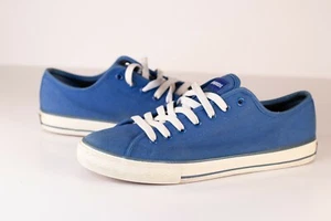 Scarpa The Hundreds Johnson Low Lo Canvas blu taglia 11,5 - Foto 1 di 7