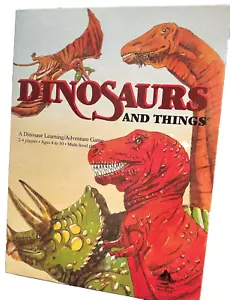 Dinosaurier und Dinge Lern-/Abenteuerspiel 1992 Aristoplay Dinosaurio - Bild 1 von 8