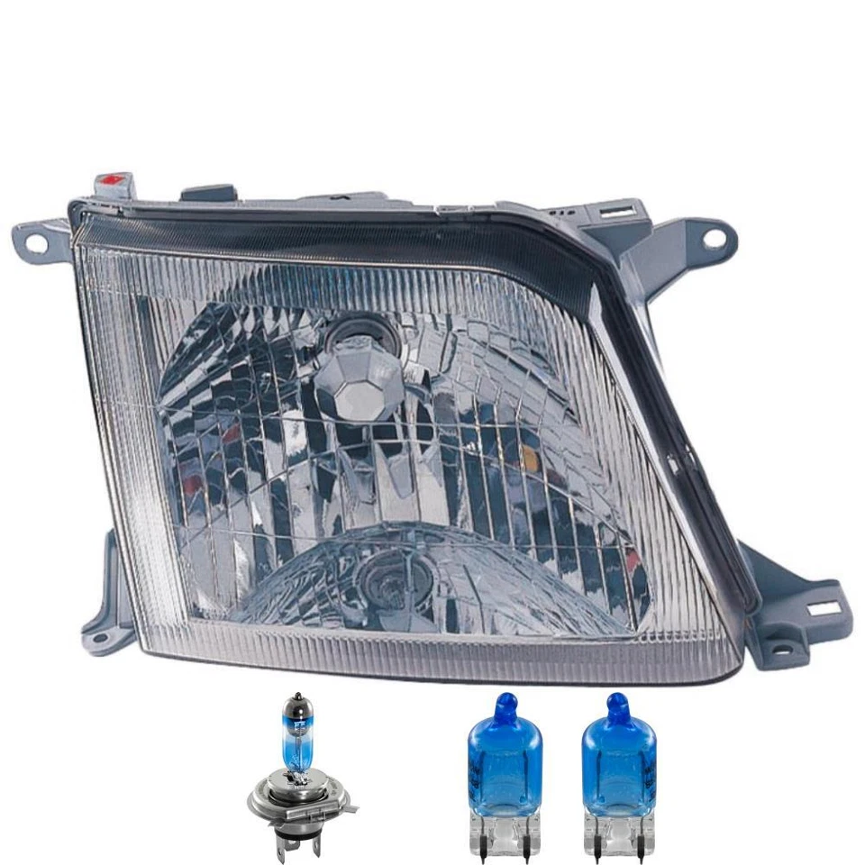 Scheinwerfer links manuell inkl. OSRAM Lampen H4 für Toyota Land Cruiser 90 _J9_ - Bild 1 von 4