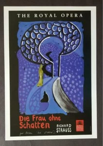 David Hockney "The Women without a Shadow" Poster Print offset Lithograph 1994 - Picture 1 of 1