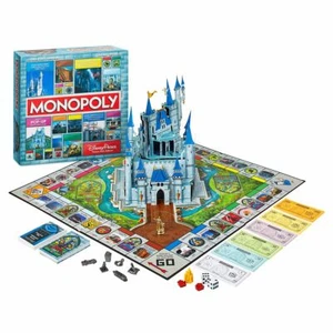 Disney Parks Theme Park Edition Monopoly Game Pop-Up Castle 2020 ¡NUEVO SELLADO! - Imagen 1 de 4