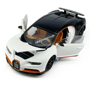 1/32 Scale Chiron Model Toy Car Diecast Toy Vehicle for Boys Kids Adults White - Picture 1 of 12
