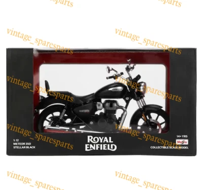 For Royal Enfield  Meteor 350 Stellar Black 3D Scale Model  SAME DAY SHIP Foto 1 de 4