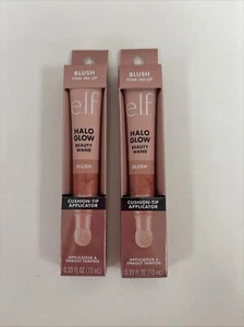 ELF HALO Glow Blush Beauty Wand Liquid Blush Wand PINK ME UP - Lot Of 2 - Picture 1 of 6