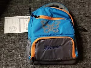 Bolsa de almuerzo Pottery Barn para niños aislada de BPA sin coltón caja logotipo mariposa - Imagen 1 de 8