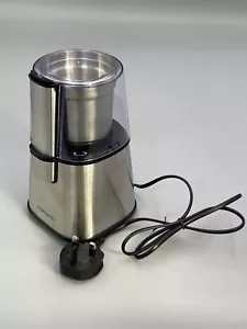 Cookworks Macinacaffè in Grani ed Erbe 220W Polvere Fine - Acciaio Inox - Foto 1 di 10