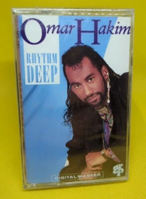 FACTORY SEALED Omar Hakim Rhythm Deep Smooth Jazz-Funk Cassette Tape - Image 1 of 4